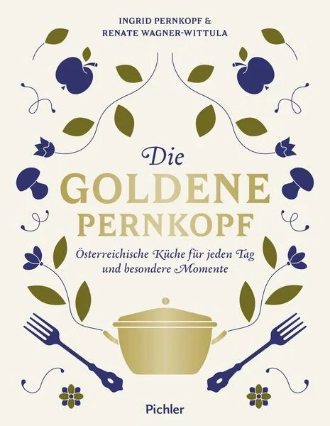 Buchcover des Kochbuchs die goldene Pernkopf